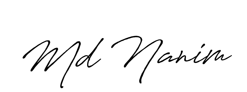 You should practise on your own different ways (Antro_Vectra_Bolder) to write your name (Md Nanim) in signature. don't let someone else do it for you. Md Nanim signature style 7 images and pictures png