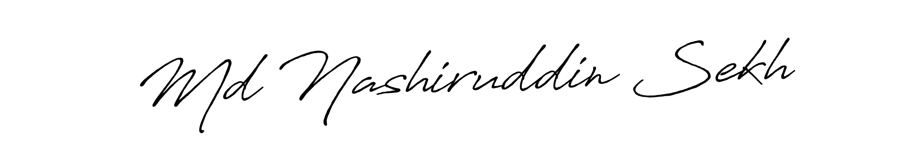 The best way (Antro_Vectra_Bolder) to make a short signature is to pick only two or three words in your name. The name Md Nashiruddin Sekh include a total of six letters. For converting this name. Md Nashiruddin Sekh signature style 7 images and pictures png