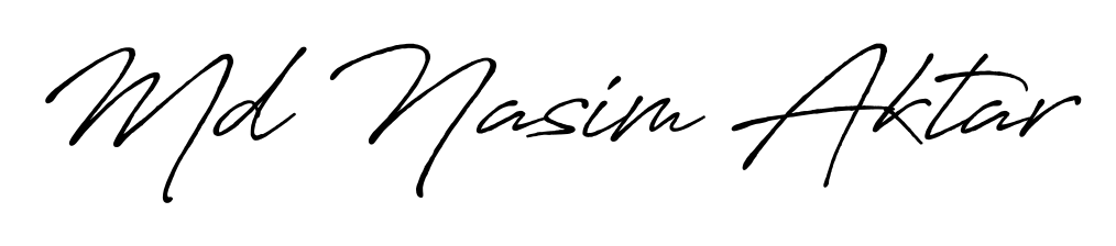 Similarly Antro_Vectra_Bolder is the best handwritten signature design. Signature creator online. You can use it as an online autograph creator for name Md Nasim Aktar. Md Nasim Aktar signature style 7 images and pictures png