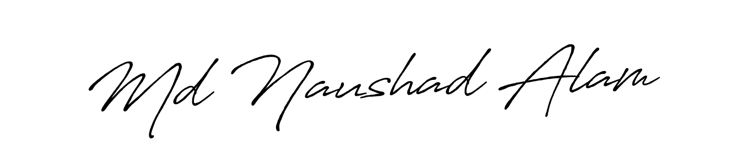 Make a beautiful signature design for name Md Naushad Alam. Use this online signature maker to create a handwritten signature for free. Md Naushad Alam signature style 7 images and pictures png