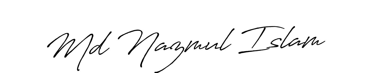Best and Professional Signature Style for Md Nazmul Islam. Antro_Vectra_Bolder Best Signature Style Collection. Md Nazmul Islam signature style 7 images and pictures png