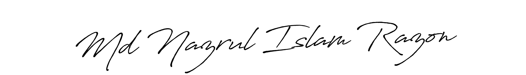 Best and Professional Signature Style for Md Nazrul Islam Razon. Antro_Vectra_Bolder Best Signature Style Collection. Md Nazrul Islam Razon signature style 7 images and pictures png