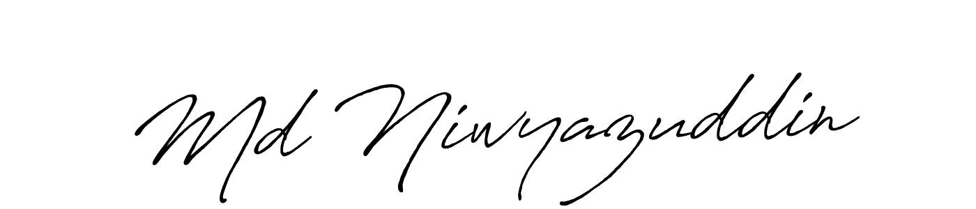 It looks lik you need a new signature style for name Md Niwyazuddin. Design unique handwritten (Antro_Vectra_Bolder) signature with our free signature maker in just a few clicks. Md Niwyazuddin signature style 7 images and pictures png