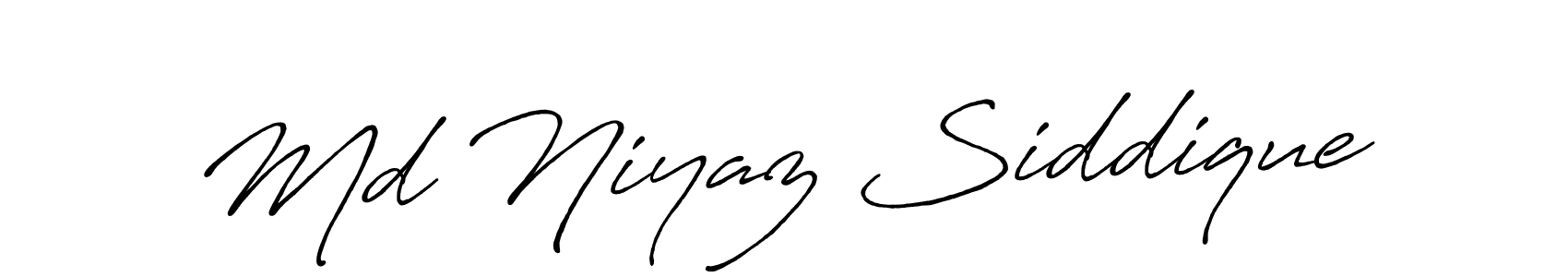 How to make Md Niyaz Siddique signature? Antro_Vectra_Bolder is a professional autograph style. Create handwritten signature for Md Niyaz Siddique name. Md Niyaz Siddique signature style 7 images and pictures png