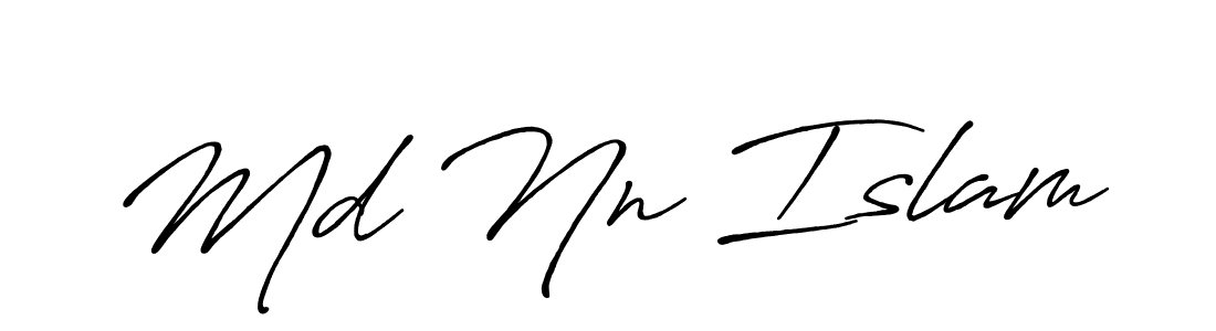 How to Draw Md Nn Islam signature style? Antro_Vectra_Bolder is a latest design signature styles for name Md Nn Islam. Md Nn Islam signature style 7 images and pictures png