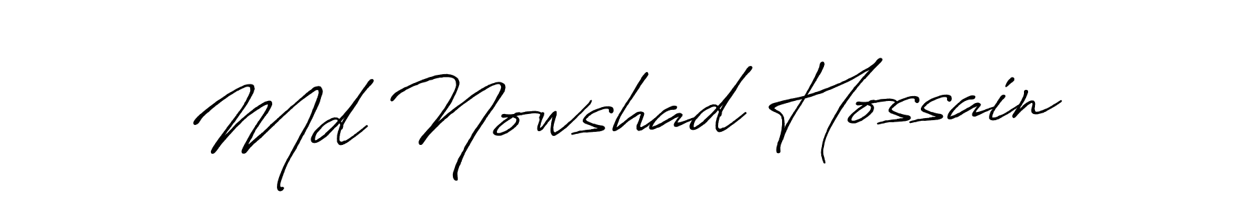 You can use this online signature creator to create a handwritten signature for the name Md Nowshad Hossain. This is the best online autograph maker. Md Nowshad Hossain signature style 7 images and pictures png
