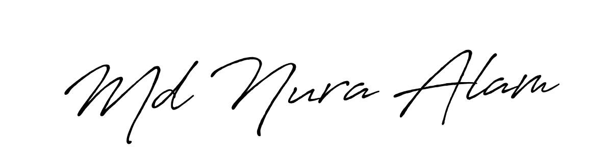 How to Draw Md Nura Alam signature style? Antro_Vectra_Bolder is a latest design signature styles for name Md Nura Alam. Md Nura Alam signature style 7 images and pictures png