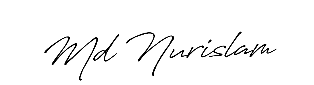 Antro_Vectra_Bolder is a professional signature style that is perfect for those who want to add a touch of class to their signature. It is also a great choice for those who want to make their signature more unique. Get Md Nurislam name to fancy signature for free. Md Nurislam signature style 7 images and pictures png
