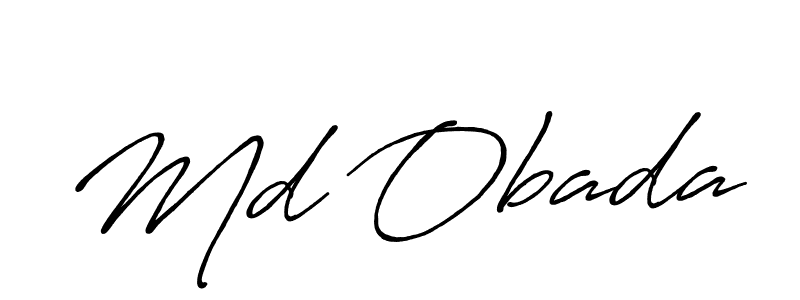Once you've used our free online signature maker to create your best signature Antro_Vectra_Bolder style, it's time to enjoy all of the benefits that Md Obada name signing documents. Md Obada signature style 7 images and pictures png