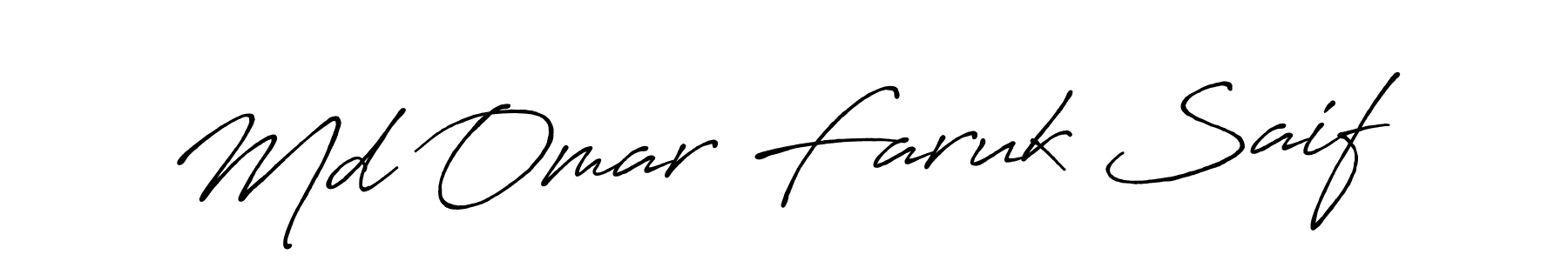 Antro_Vectra_Bolder is a professional signature style that is perfect for those who want to add a touch of class to their signature. It is also a great choice for those who want to make their signature more unique. Get Md Omar Faruk Saif name to fancy signature for free. Md Omar Faruk Saif signature style 7 images and pictures png