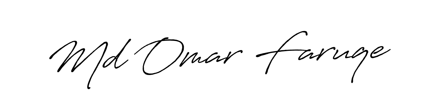 Make a beautiful signature design for name Md Omar Faruqe. Use this online signature maker to create a handwritten signature for free. Md Omar Faruqe signature style 7 images and pictures png