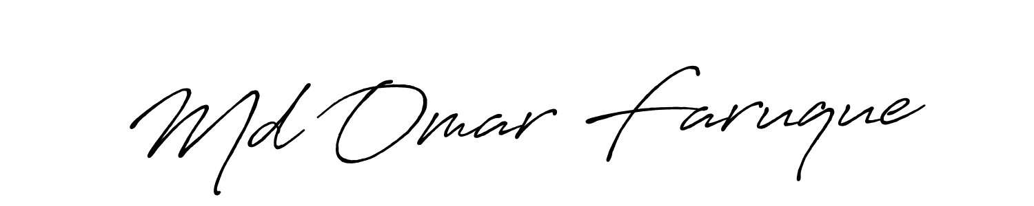 Make a beautiful signature design for name Md Omar Faruque. Use this online signature maker to create a handwritten signature for free. Md Omar Faruque signature style 7 images and pictures png