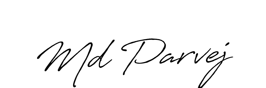 How to Draw Md Parvej signature style? Antro_Vectra_Bolder is a latest design signature styles for name Md Parvej. Md Parvej signature style 7 images and pictures png