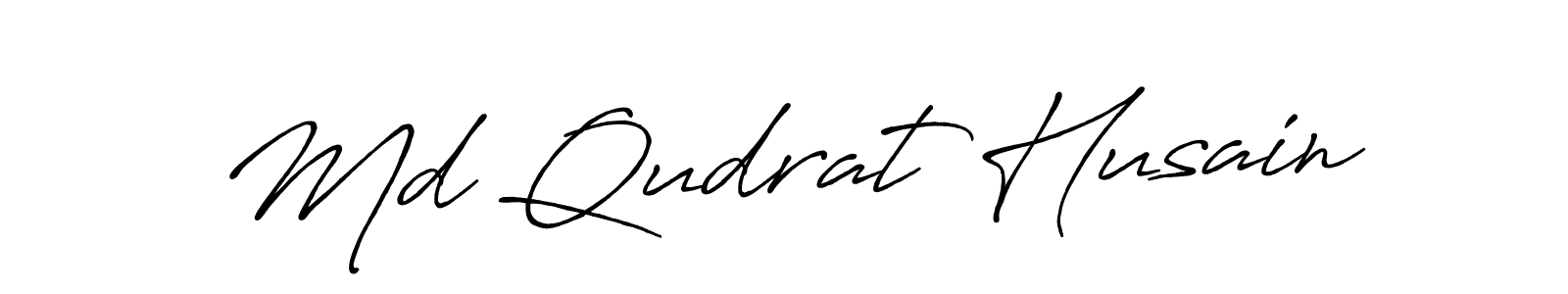 It looks lik you need a new signature style for name Md Qudrat Husain. Design unique handwritten (Antro_Vectra_Bolder) signature with our free signature maker in just a few clicks. Md Qudrat Husain signature style 7 images and pictures png