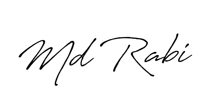 Antro_Vectra_Bolder is a professional signature style that is perfect for those who want to add a touch of class to their signature. It is also a great choice for those who want to make their signature more unique. Get Md Rabi name to fancy signature for free. Md Rabi signature style 7 images and pictures png