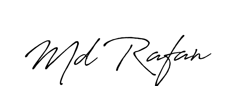 It looks lik you need a new signature style for name Md Rafan. Design unique handwritten (Antro_Vectra_Bolder) signature with our free signature maker in just a few clicks. Md Rafan signature style 7 images and pictures png