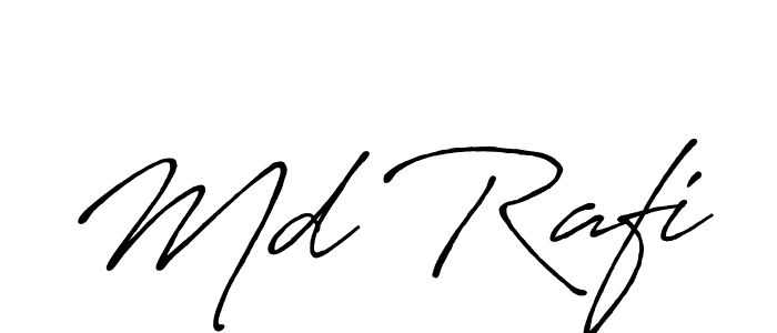 It looks lik you need a new signature style for name Md Rafi. Design unique handwritten (Antro_Vectra_Bolder) signature with our free signature maker in just a few clicks. Md Rafi signature style 7 images and pictures png