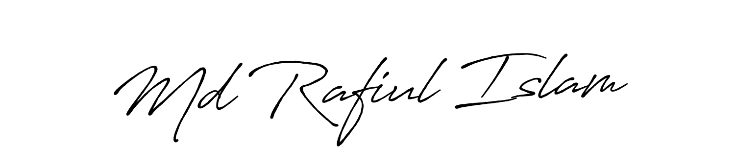 Antro_Vectra_Bolder is a professional signature style that is perfect for those who want to add a touch of class to their signature. It is also a great choice for those who want to make their signature more unique. Get Md Rafiul Islam name to fancy signature for free. Md Rafiul Islam signature style 7 images and pictures png