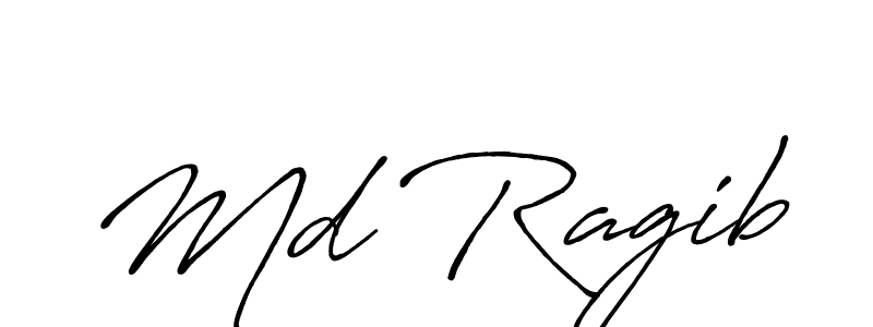 Md Ragib stylish signature style. Best Handwritten Sign (Antro_Vectra_Bolder) for my name. Handwritten Signature Collection Ideas for my name Md Ragib. Md Ragib signature style 7 images and pictures png