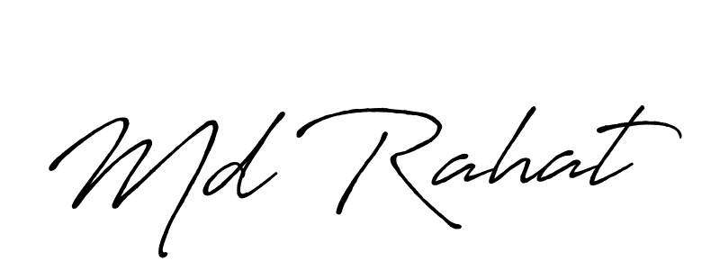 Here are the top 10 professional signature styles for the name Md Rahat. These are the best autograph styles you can use for your name. Md Rahat signature style 7 images and pictures png