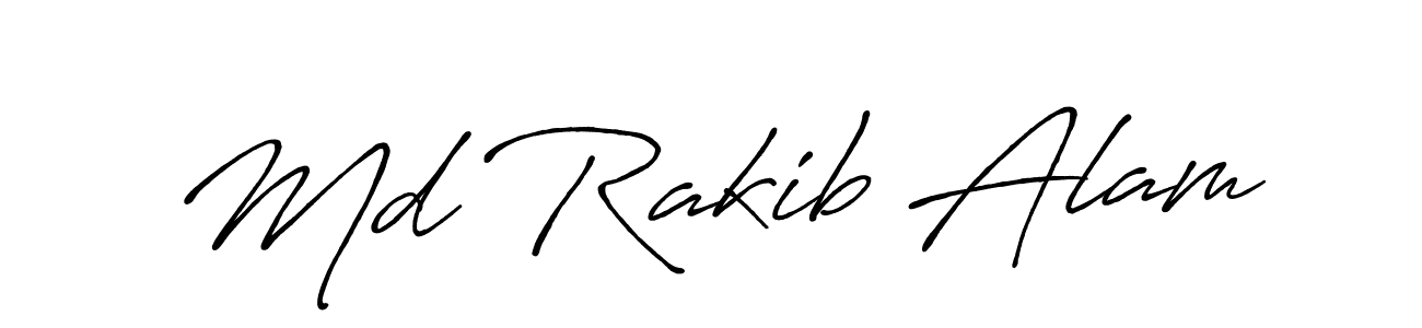 Make a beautiful signature design for name Md Rakib Alam. With this signature (Antro_Vectra_Bolder) style, you can create a handwritten signature for free. Md Rakib Alam signature style 7 images and pictures png