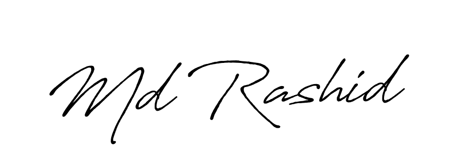 Make a beautiful signature design for name Md Rashid. Use this online signature maker to create a handwritten signature for free. Md Rashid signature style 7 images and pictures png