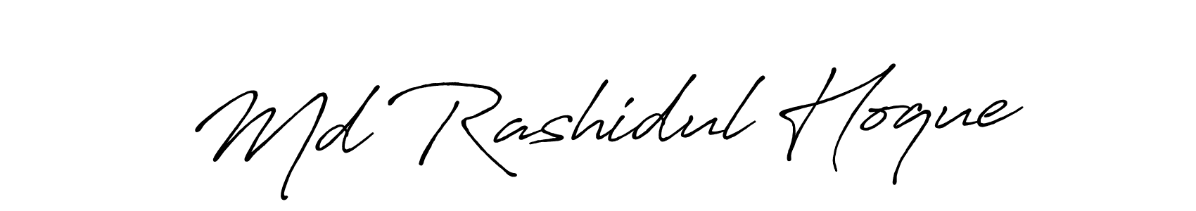 Also we have Md Rashidul Hoque name is the best signature style. Create professional handwritten signature collection using Antro_Vectra_Bolder autograph style. Md Rashidul Hoque signature style 7 images and pictures png