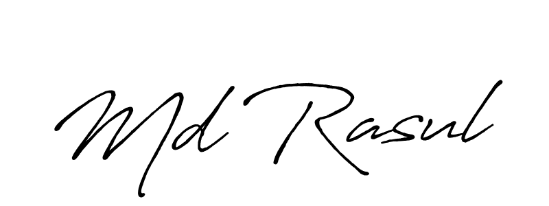 Similarly Antro_Vectra_Bolder is the best handwritten signature design. Signature creator online .You can use it as an online autograph creator for name Md Rasul. Md Rasul signature style 7 images and pictures png