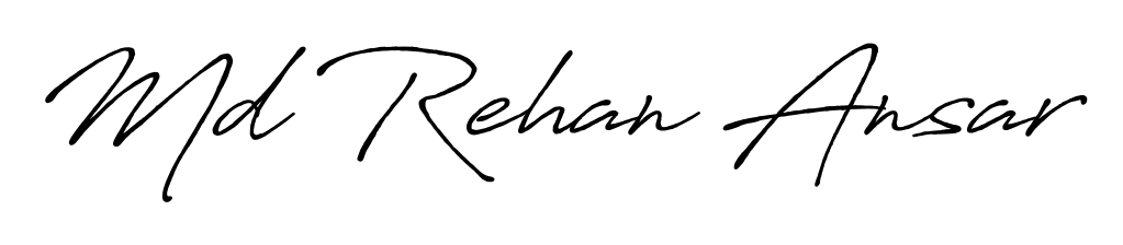 Elevate your brand with a stunning Md Rehan Ansar eSignature. The Antro_Vectra_Bolder style provides a balanced, flowing aesthetic for everyday signing. Md Rehan Ansar signature style 7 images and pictures png
