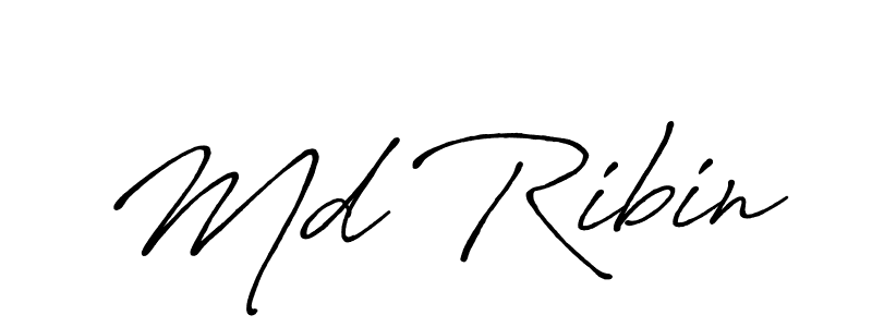 Similarly Antro_Vectra_Bolder is the best handwritten signature design. Signature creator online .You can use it as an online autograph creator for name Md Ribin. Md Ribin signature style 7 images and pictures png