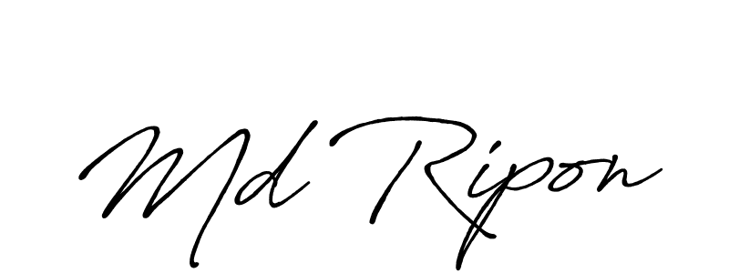 Once you've used our free online signature maker to create your best signature Antro_Vectra_Bolder style, it's time to enjoy all of the benefits that Md Ripon name signing documents. Md Ripon signature style 7 images and pictures png