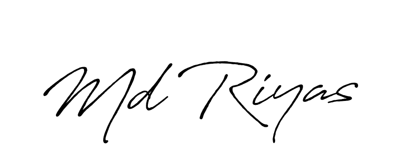 Make a beautiful signature design for name Md Riyas. Use this online signature maker to create a handwritten signature for free. Md Riyas signature style 7 images and pictures png