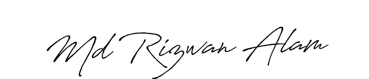 Md Rizwan Alam stylish signature style. Best Handwritten Sign (Antro_Vectra_Bolder) for my name. Handwritten Signature Collection Ideas for my name Md Rizwan Alam. Md Rizwan Alam signature style 7 images and pictures png