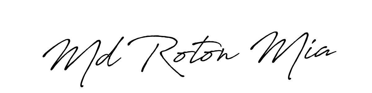 Once you've used our free online signature maker to create your best signature Antro_Vectra_Bolder style, it's time to enjoy all of the benefits that Md Roton Mia name signing documents. Md Roton Mia signature style 7 images and pictures png