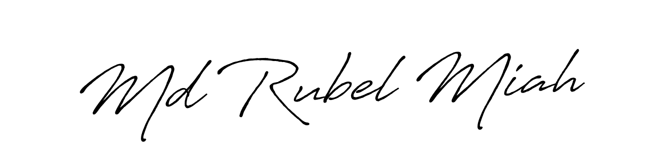 It looks lik you need a new signature style for name Md Rubel Miah. Design unique handwritten (Antro_Vectra_Bolder) signature with our free signature maker in just a few clicks. Md Rubel Miah signature style 7 images and pictures png