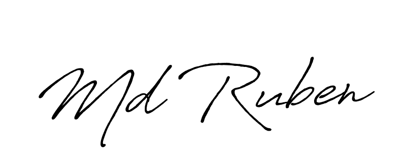 Make a beautiful signature design for name Md Ruben. Use this online signature maker to create a handwritten signature for free. Md Ruben signature style 7 images and pictures png