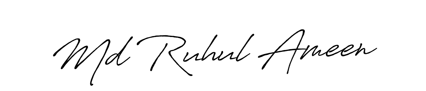 You can use this online signature creator to create a handwritten signature for the name Md Ruhul Ameen. This is the best online autograph maker. Md Ruhul Ameen signature style 7 images and pictures png