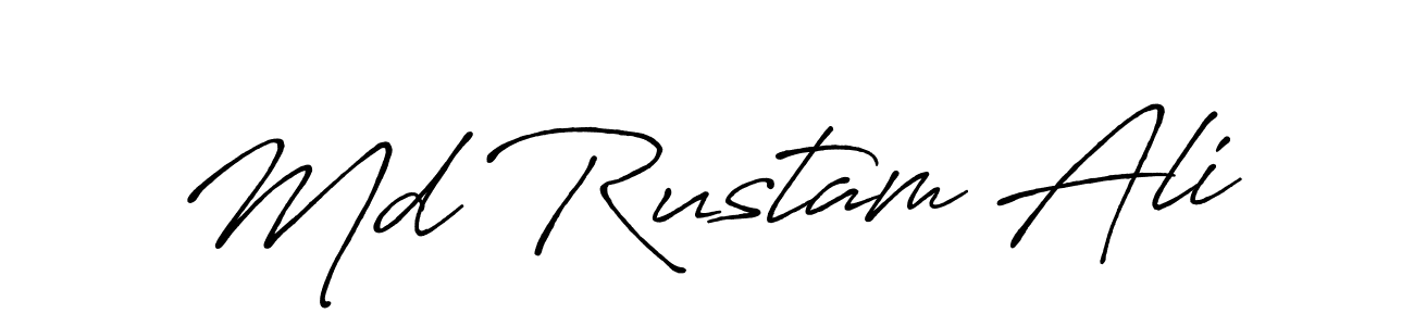 You can use this online signature creator to create a handwritten signature for the name Md Rustam Ali. This is the best online autograph maker. Md Rustam Ali signature style 7 images and pictures png