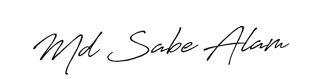 Antro_Vectra_Bolder is a professional signature style that is perfect for those who want to add a touch of class to their signature. It is also a great choice for those who want to make their signature more unique. Get Md Sabe Alam name to fancy signature for free. Md Sabe Alam signature style 7 images and pictures png