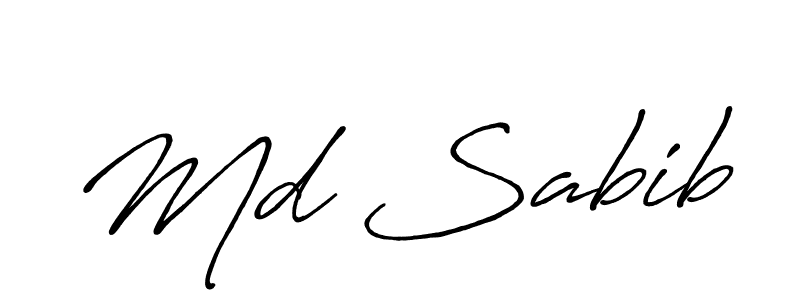 Antro_Vectra_Bolder is a professional signature style that is perfect for those who want to add a touch of class to their signature. It is also a great choice for those who want to make their signature more unique. Get Md Sabib name to fancy signature for free. Md Sabib signature style 7 images and pictures png