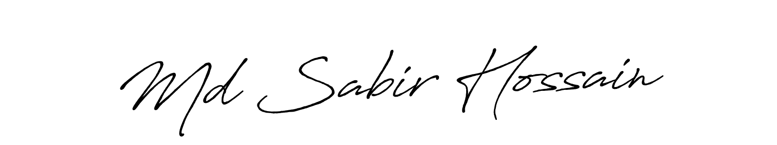 Make a beautiful signature design for name Md Sabir Hossain. Use this online signature maker to create a handwritten signature for free. Md Sabir Hossain signature style 7 images and pictures png