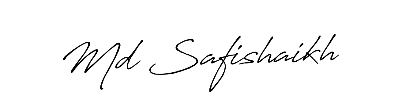 You should practise on your own different ways (Antro_Vectra_Bolder) to write your name (Md Safishaikh) in signature. don't let someone else do it for you. Md Safishaikh signature style 7 images and pictures png