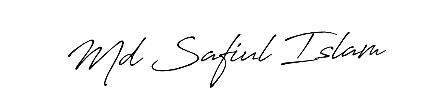 Antro_Vectra_Bolder is a professional signature style that is perfect for those who want to add a touch of class to their signature. It is also a great choice for those who want to make their signature more unique. Get Md Safiul Islam name to fancy signature for free. Md Safiul Islam signature style 7 images and pictures png