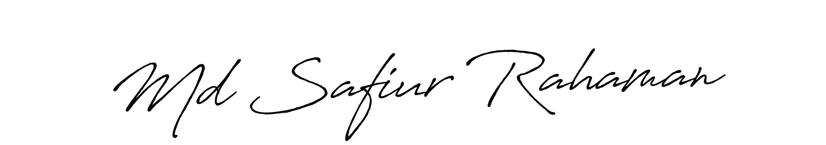 Also we have Md Safiur Rahaman name is the best signature style. Create professional handwritten signature collection using Antro_Vectra_Bolder autograph style. Md Safiur Rahaman signature style 7 images and pictures png