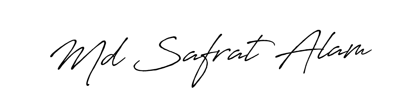 This is the best signature style for the Md Safrat Alam name. Also you like these signature font (Antro_Vectra_Bolder). Mix name signature. Md Safrat Alam signature style 7 images and pictures png