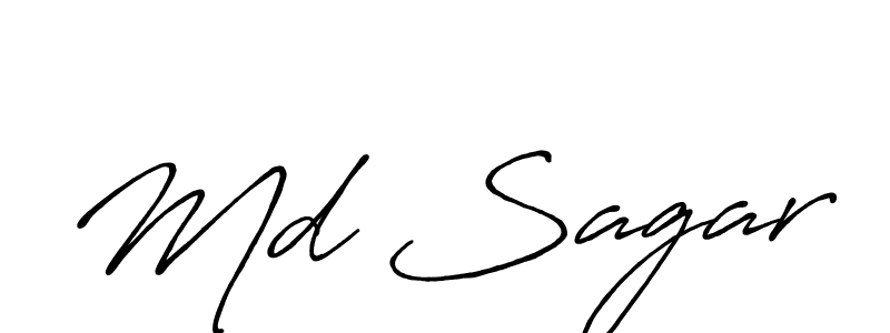 Similarly Antro_Vectra_Bolder is the best handwritten signature design. Signature creator online .You can use it as an online autograph creator for name Md Sagar. Md Sagar signature style 7 images and pictures png