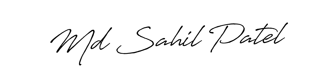Once you've used our free online signature maker to create your best signature Antro_Vectra_Bolder style, it's time to enjoy all of the benefits that Md Sahil Patel name signing documents. Md Sahil Patel signature style 7 images and pictures png