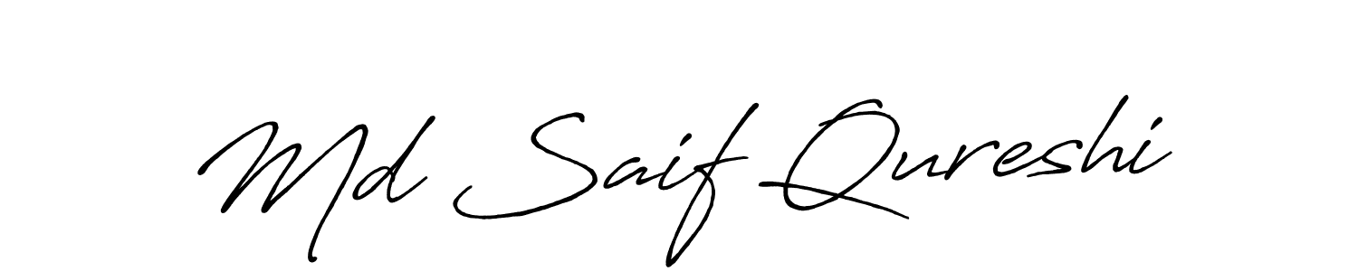 You can use this online signature creator to create a handwritten signature for the name Md Saif Qureshi. This is the best online autograph maker. Md Saif Qureshi signature style 7 images and pictures png