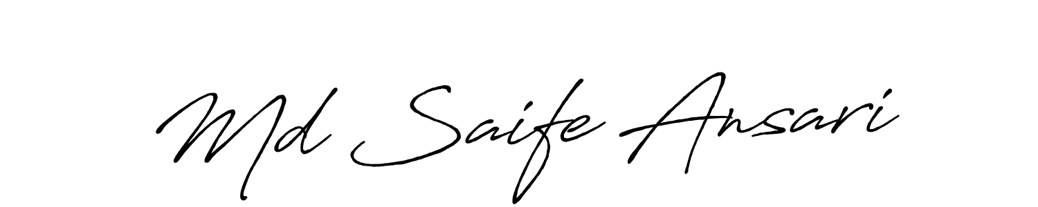 You should practise on your own different ways (Antro_Vectra_Bolder) to write your name (Md Saife Ansari) in signature. don't let someone else do it for you. Md Saife Ansari signature style 7 images and pictures png