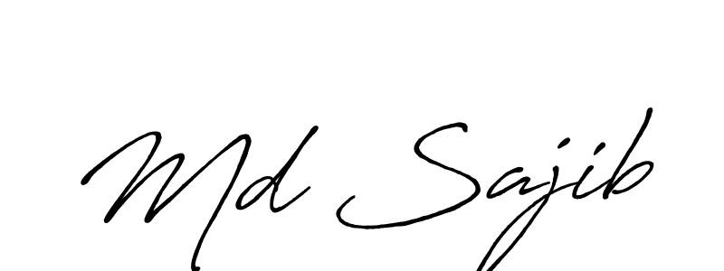 Similarly Antro_Vectra_Bolder is the best handwritten signature design. Signature creator online .You can use it as an online autograph creator for name Md Sajib. Md Sajib signature style 7 images and pictures png